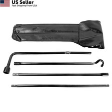 Reeauto Spare Tire Tool Kit with Jack 07-21 Tundra, 08-21 Sequoia, Black