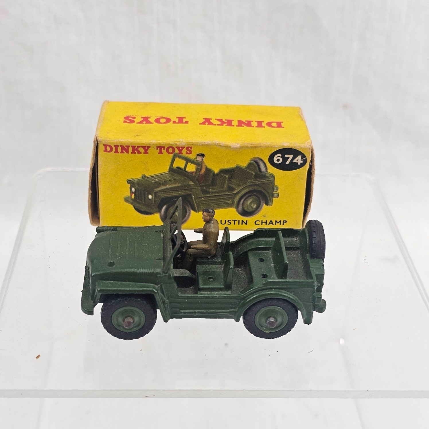 Dinky 674, Austin Champ - Free Price Guide & Review