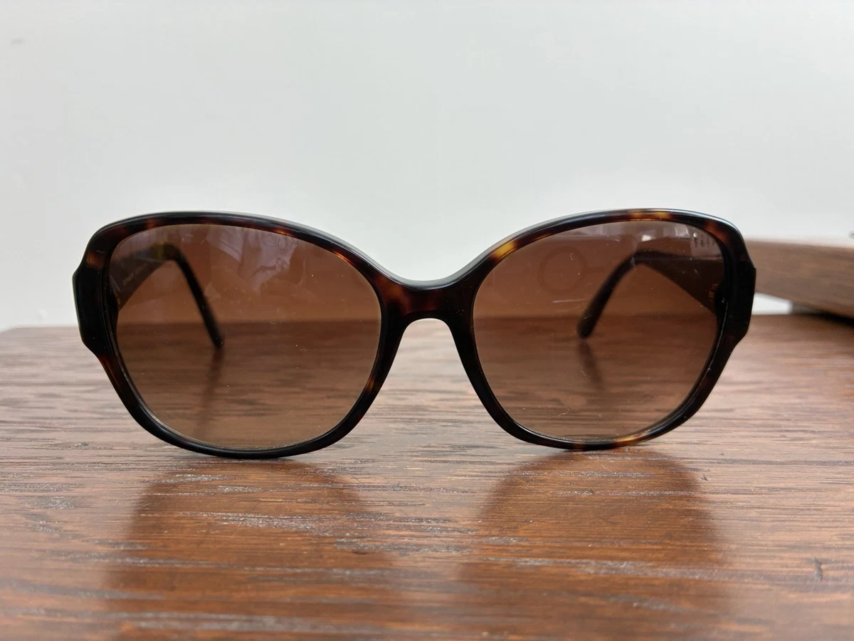 Vintage Coach Women\'s Oversized Sunglasses with Brown Gradient Lenses Coach Brown with Vintage Sunglasses for Women for sale | eBay main image 3