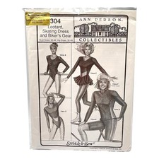 Stretch & Sew 304 Womans Leotard Skating Biking Pattern Bust 30 to 46 Uncut Sew
