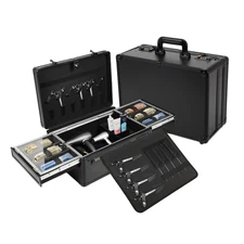 Barber Case Tool Storage Box, Barber Box with Combination Lock