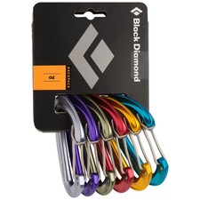 Black Diamond LiteWire Rackpack Set of 6 Carabiners, No Import Fees, US Stock