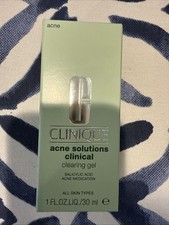 NIB Clinique Acne Solutions Clinical CLEARING GEL Acne 1oz 30 Ml E5