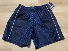 NWT DSG Woven Soccer Shorts Performance Boys Youth Sports M Navy Blue Nylon