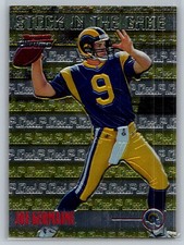 1999 Bowman Chrome Football Stock in the Game #S1 Joe Germaine - VG - Rams