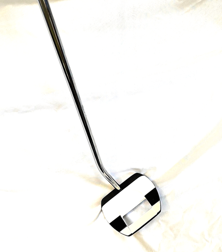 LEFTY! EGK STRIPES CENTER SHAFT LONG PUTTER,BROOM STICK TYPE, 44