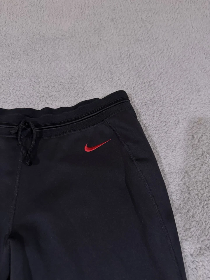Pantalones San Francisco 49ers para mujer grandes negros NFL fútbol calce térmico Nike Capri Foto 4 de 4