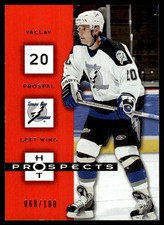 2005-06 Fleer Hot Prospects Red Vaclav Prospal 068/100 #90