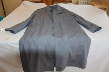 Men's Raincoat With Zip Out Liner Grey Size 42 Regular Vintage