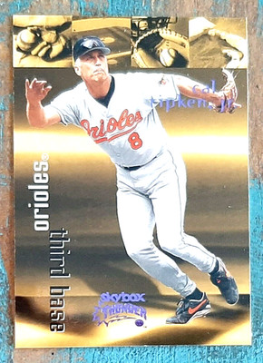 CAL RIPKEN JR ~ 1999 SKYBOX THUNDER / #285 RANT ~ BALTIMORE ORIOLES