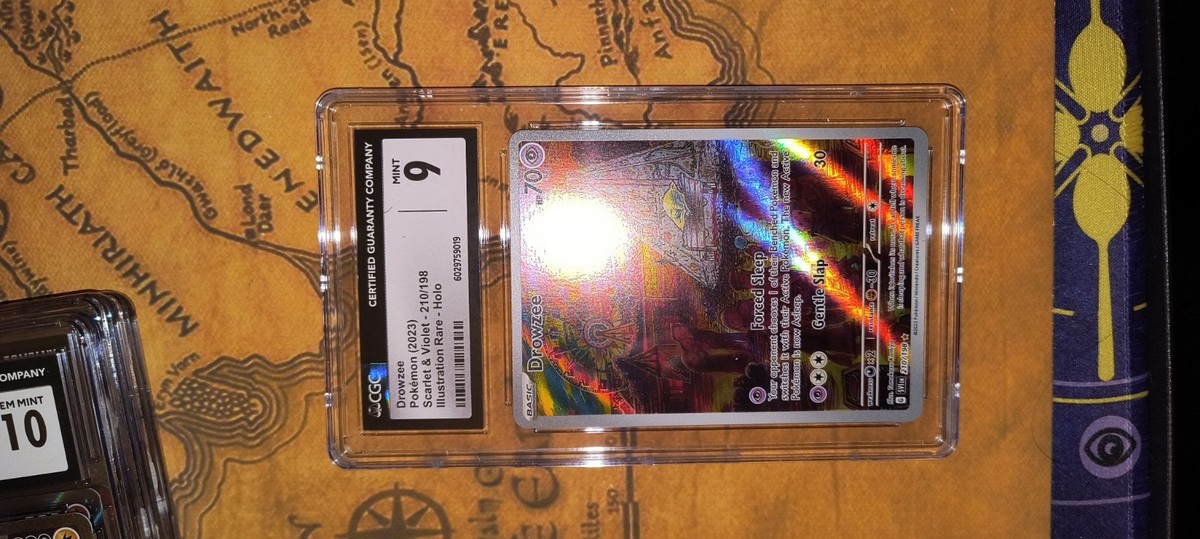 Drowzee 210/198 Pokmon Scarlet & Violet Illustration Rare Holo Full Art - CGC 9 | eBay Drowzee 210/198 Pokmon Scarlet & Violet Illustration Rare Holo Full Art - CGC 9 | eBay
