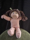 vintage Cabbage patch kid hm2 double Braids brown haired and eyed girl doll