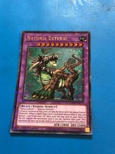 YUGIOH Duel Terminal Ultra Rare Naturia Exterio HAC1-EN119 1st Edition