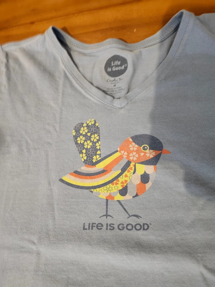 Camiseta Good Kids Life Is Good Bird talla niña mediana, 10 - 12 Foto 2 de 4
