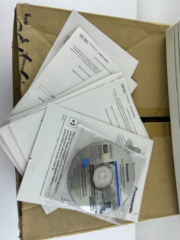 Panasonic KX TES 824 Advanced Hybrid Telephone System 3 ex, 8 in lines PBX - Image 2 of 4