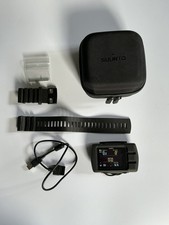 Suunto Eon Steel Black. Only 36 dives. USB Charging Cable, Boot, Bungee & Strap.