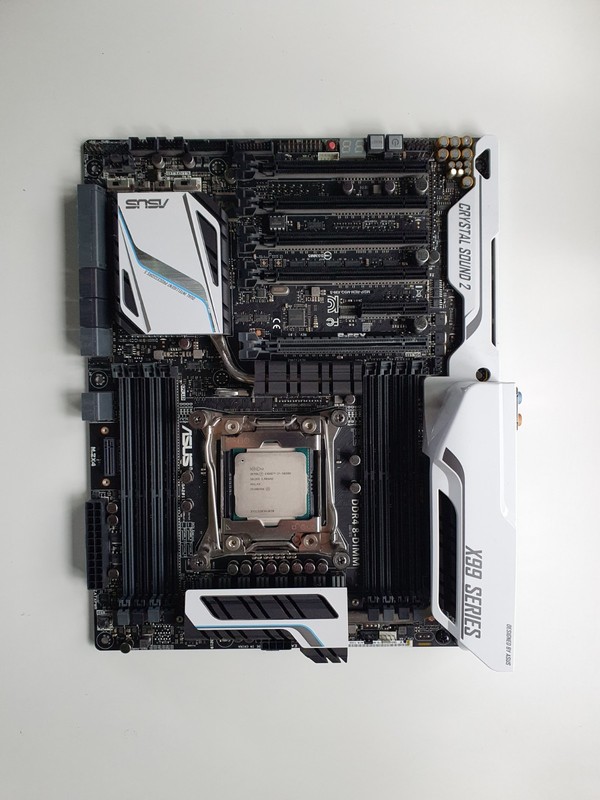 Assus X99-S Motherboard  + Intel core i7-5820k cpu