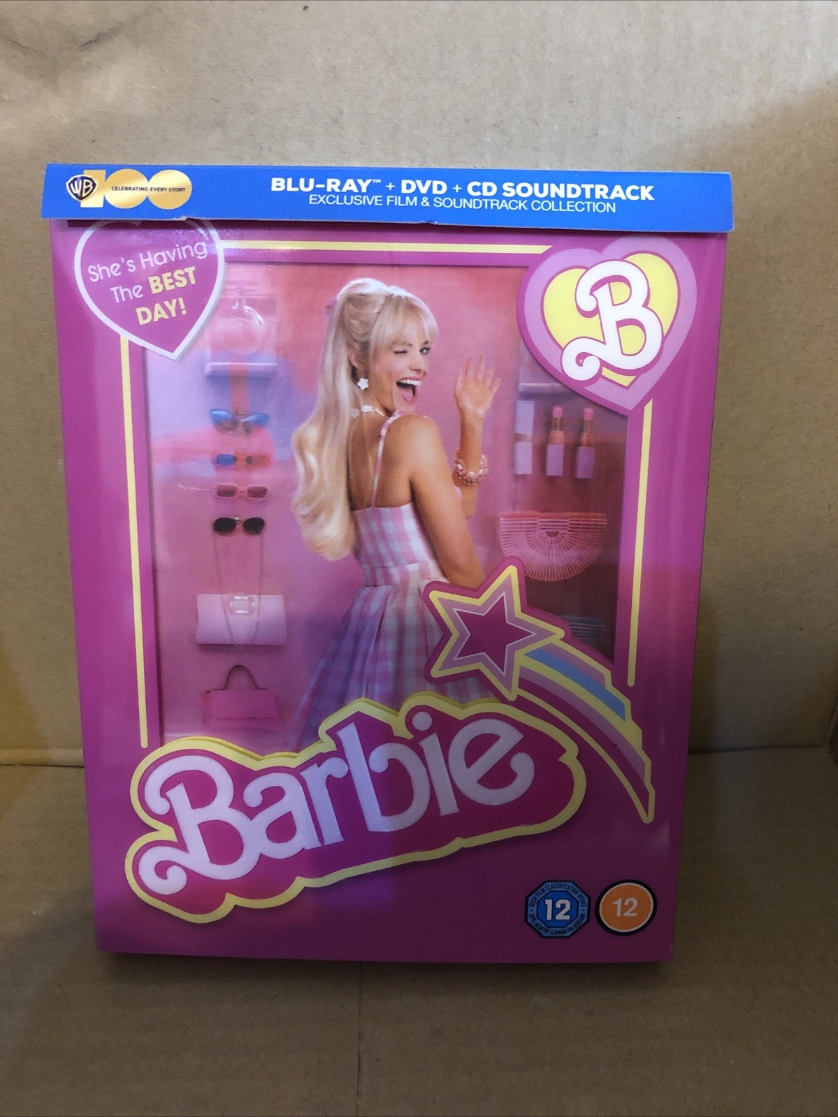 Barbie [EXCLUSIVE FILM & SOUNDTRACK COLLECTION] [Blu-ray] [2023] [Region Free]