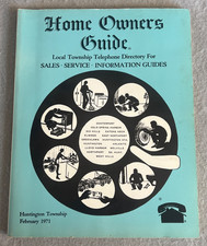 Long Island Telephone Book Huntington NY New York  Home Owner's Directory 1971