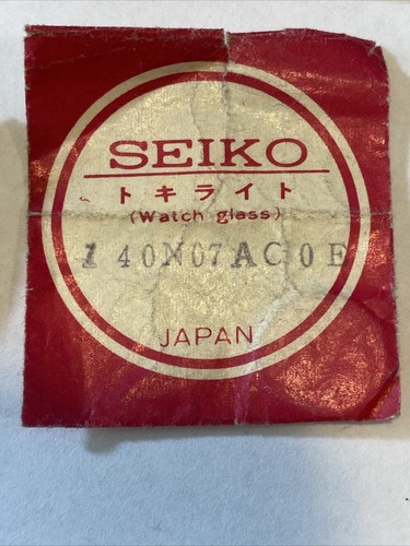 Original Factory NOS Seiko Watch Crystal Parts of Various Sizes - Picture 12 of 13