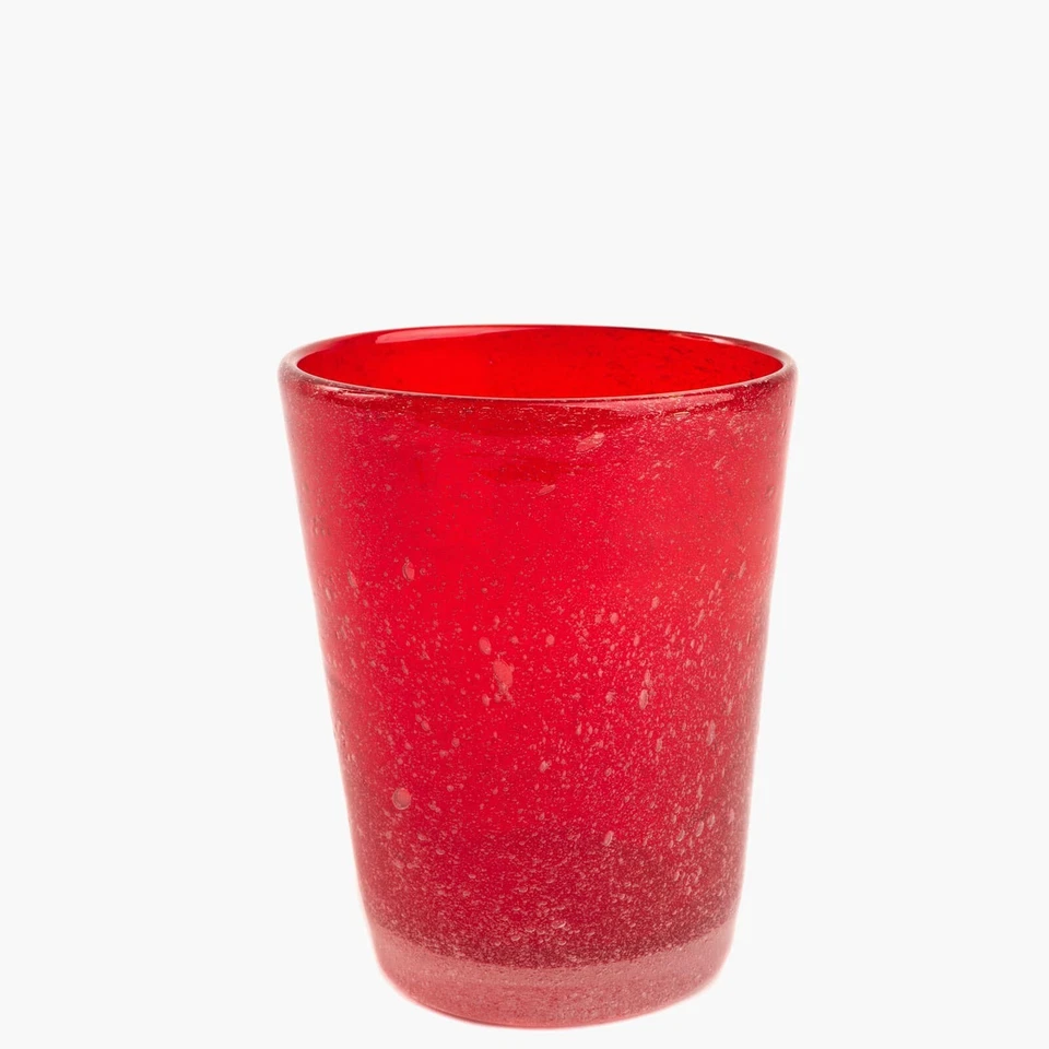 Set 6 bicchieri Tonga impilabili in pasta di vetro soffiato - CTM Milano - Immagine 3 di 4