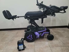 2020 Purple Permobil F3 R-net Corpus W/ Power 12" Seat Lift, Recline, Tilt, Leg,