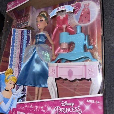 Disney Princess Cinderella Stamp 'n Design Studio Barbie Doll