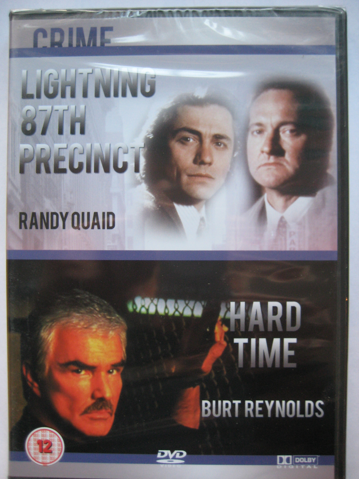 87th Precinct Lightning & Hard Time (DVD 2 Movies) NEW SEALED PAL Region 2