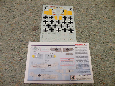 Eagle Strike  decals 1/48 48145 Barbarossa  3 Russia 1941 BF-109 Family    N122
