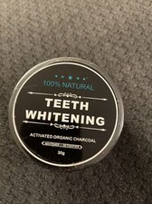 Natural Organic Activated Charcoal Teeth Whitening Stain Remover Powder 30g E1