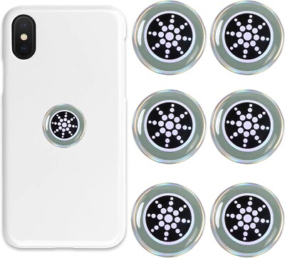 6 Stück Strahlenschutz Handy Aufkleber, EMF Schutz Abschirmung Strahlung, Strahl