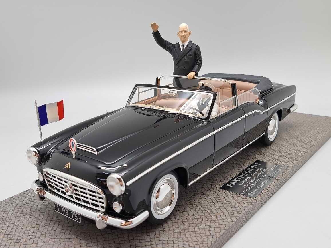 Idée cadeau collector : Citroën 15-6 H De Gaulle 1/18 pour passionné d'histoire