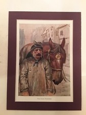 Lucy Kemp-Welch, Artist  - Two Good Partners - Print 1915