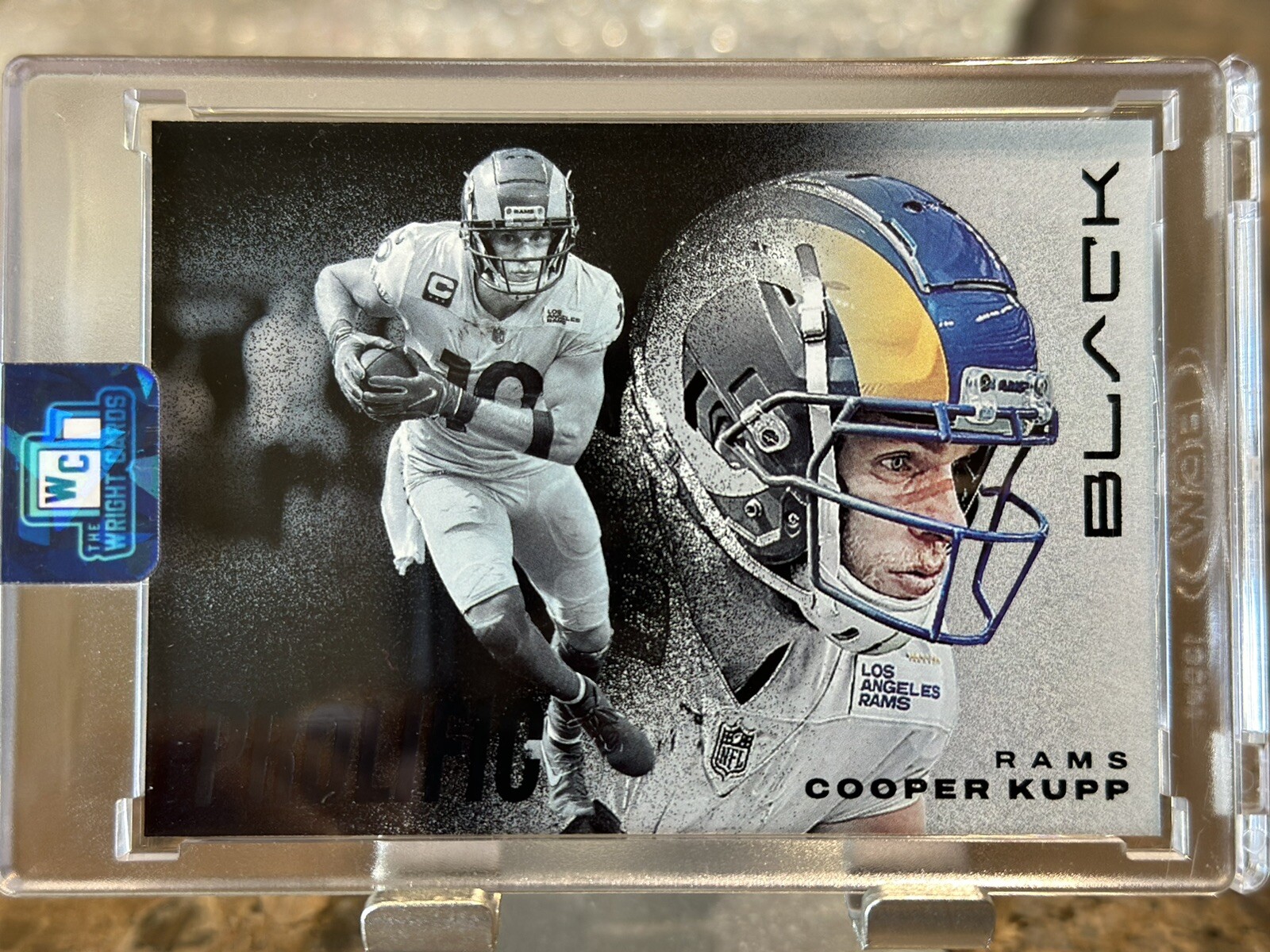 Cooper Kupp Prolific Case Hit SSP 2023 Panini Black Football PC-29 LA Rams