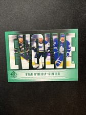 23-24 UD SP Authentic Hockey Green SP Parallel Evolve E-20 Ryan O’Reilly