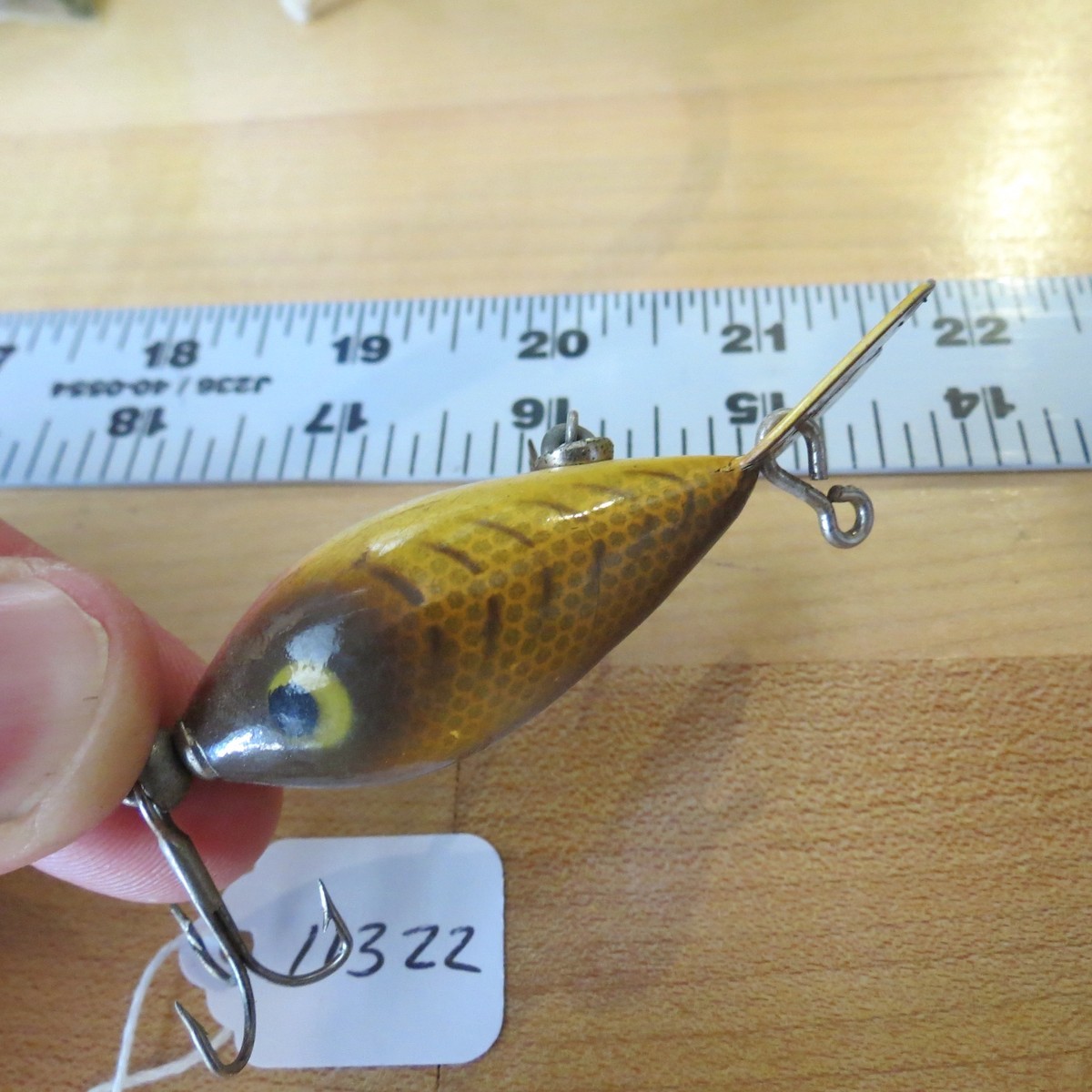 Ancien Leurre De Pêche Whopper Stopper - Lot #11322, Très Vieux