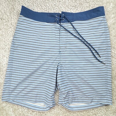 Southern Tide Swimming Trunk Mens Large Blue Shorts Swim Mesh Liner Water  Pool