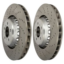 SHW Dischi Freno Anteriore Forati 400x36mm X2 R90 per BMW M2/M2 Comp/M2 CS F87