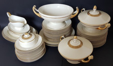 Edelstein Vintage Tafelservice elfenbein Elvira 48tlg Küps