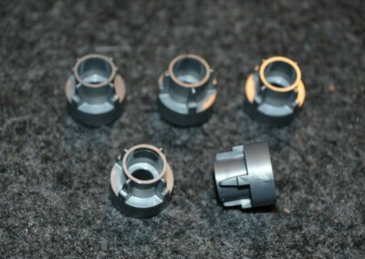 (5) 2x2 Silver Sprocket Wheel Technic Bricks ~ Lego ~ NEW ~