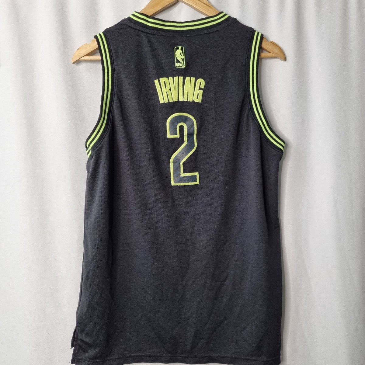 Adidas NBA Cleveland Cavs Basketball Jersey Kyrie Irving #2 All For One  Youth L