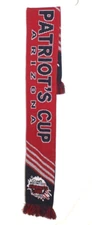 MCS United Patriot's Cup AZ Ruffneck Scarves Unisex Knitted Scarf Red Blue Gray