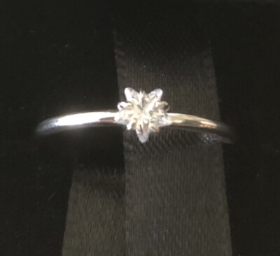 Buy Pandora Celestial Sparkling Star Solitaire Ring #190026C01 +