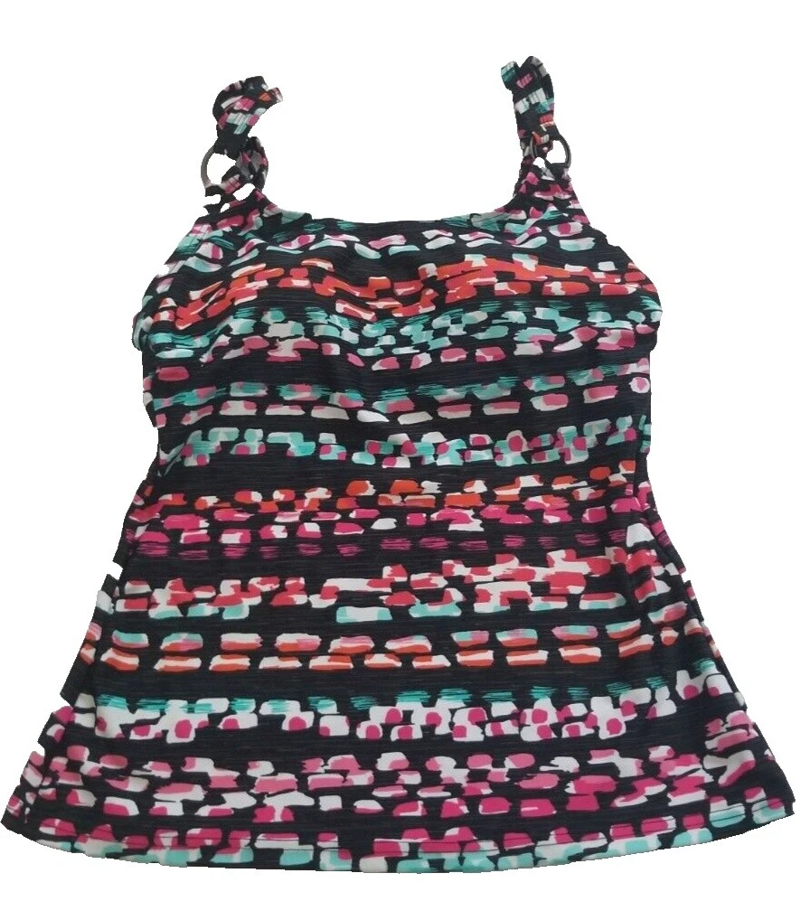 Traje de Baño de tamaño regular Caribbean Joe Nylon para Mujeres