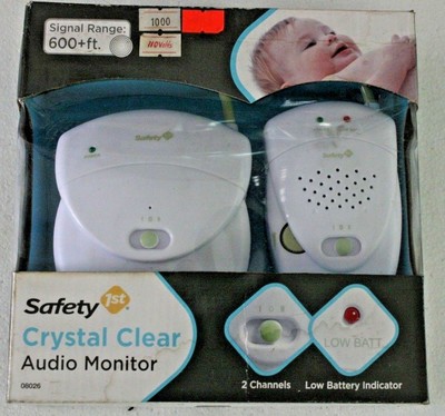 safety 1st crystal clear audio monitor