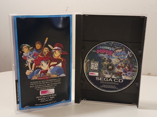 Popful Mail Sega CD 1995 Magical Fantasy Adventure CIB Rare - Picture 2 of 23