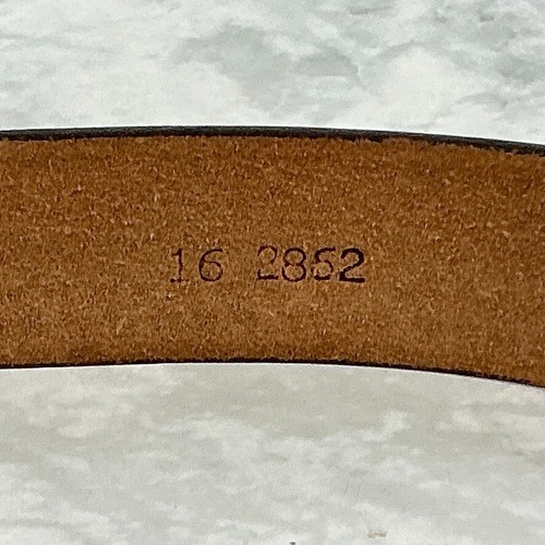 Vintage Argent Aigle Ceinture Boucle Avec 42 " Travaillé Cuir Ceinture - Photo 7 sur 12