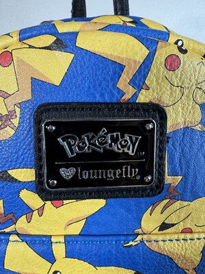 Loungefly Pokémon Pikachu Limited Edition Blue & Yellow Mini  display picture 2