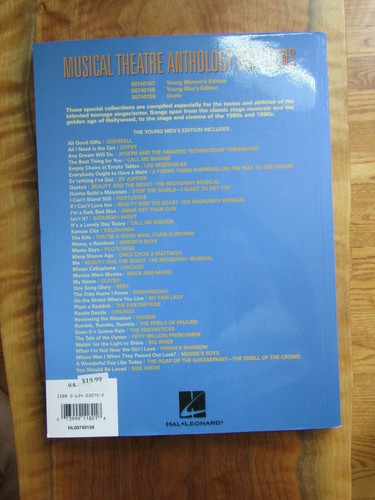 MUSIKTHEATER ANTHOLOGIE FÜR TEENAGER - JUNGE MÄNNERAUSGABE - STUDENTENUNTERRICHTSBUCH - Bild 2 von 3