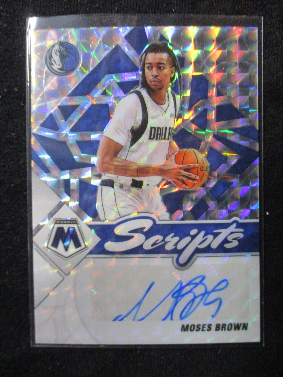 22021-22 Panini Majestic Scripts Autograph SC-MSB Moses Brown